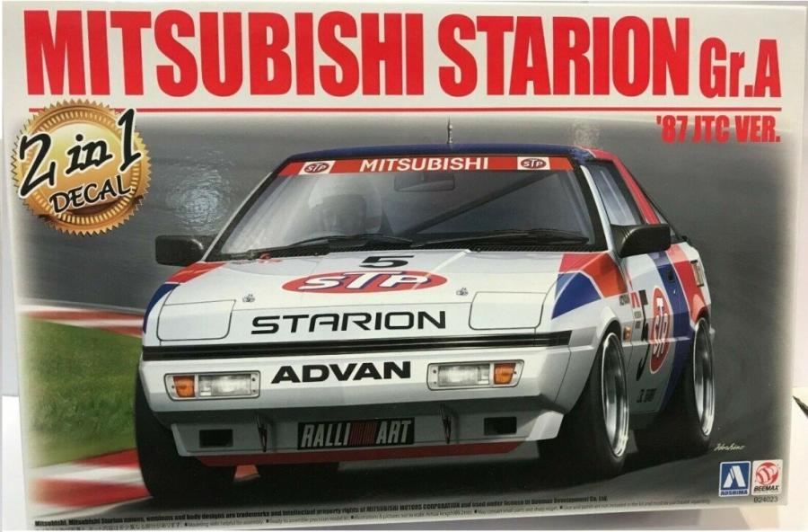 1:24 Mitsubishi Starion Gr.A '87 JTC Ver.
