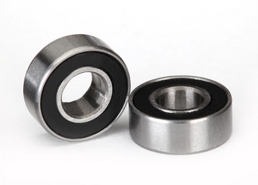 Traxxas Ball bearing 5x11x4mm Black Rubber Sealed (2) TRX5116A