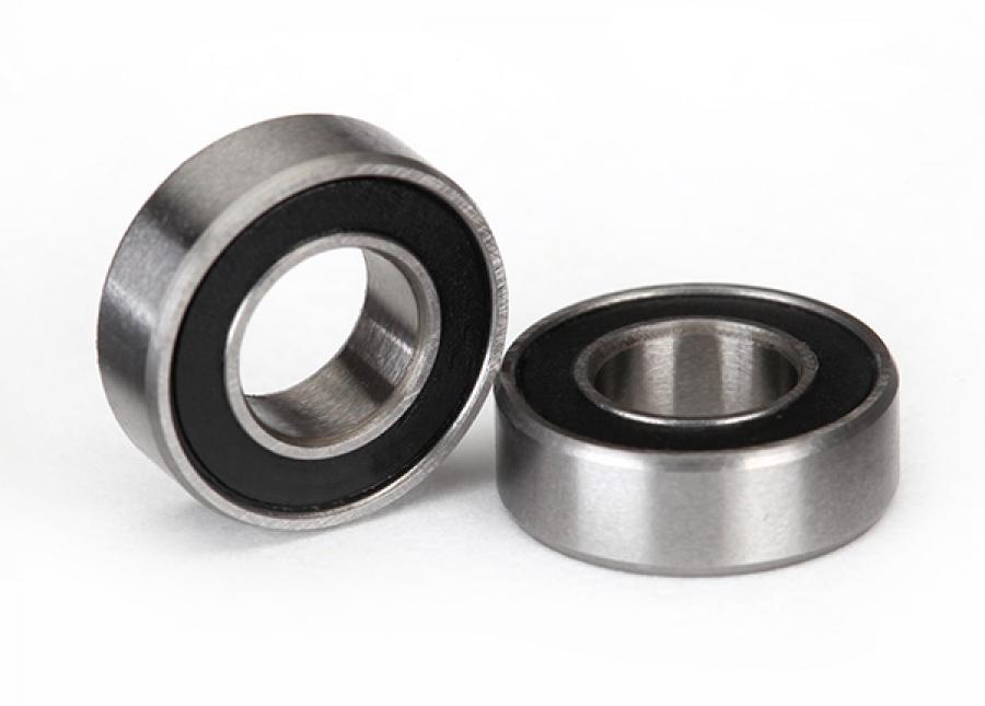 Traxxas Ball bearing 6x12x4mm Black Rubber Sealed (2) TRX5117A