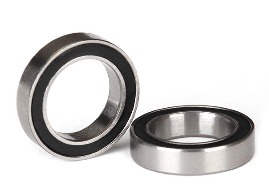 Traxxas Ball bearing 12x18x4mm Black Rubber Sealed (2) TRX5120A