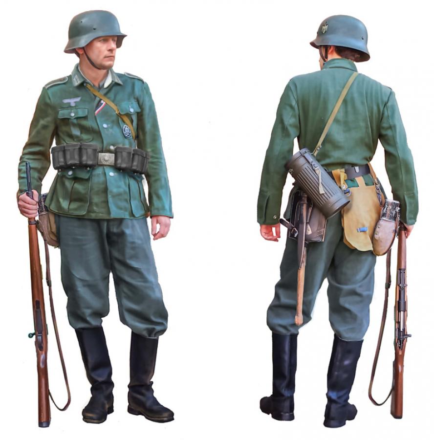 Italeri 1:9 GERMAN INFANTRYMAN