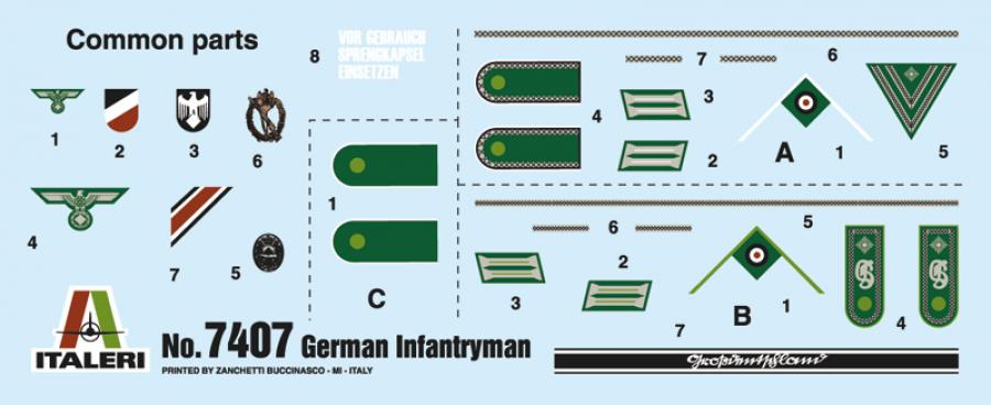 1:9 GERMAN INFANTRYMAN 