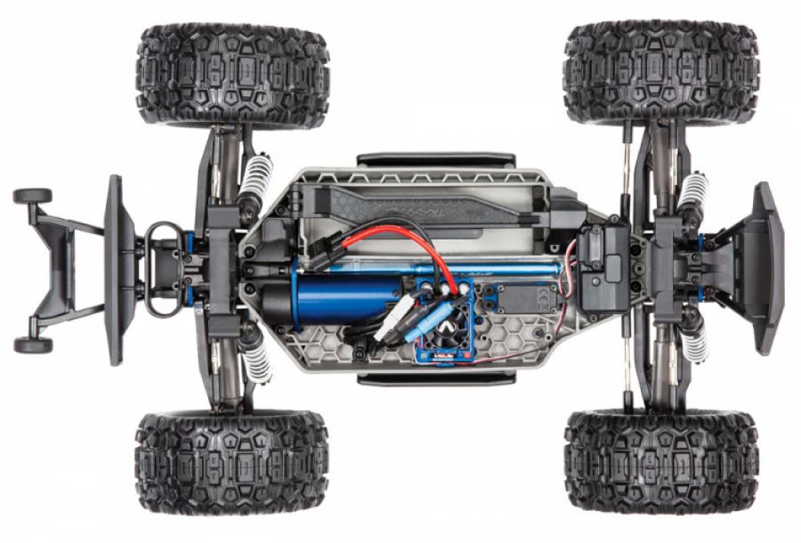 Traxxas Hoss 4WD VXL 1/10 RTR Vihreä RC-auto ilman akkua ja laturia TRX90076-4-GRN