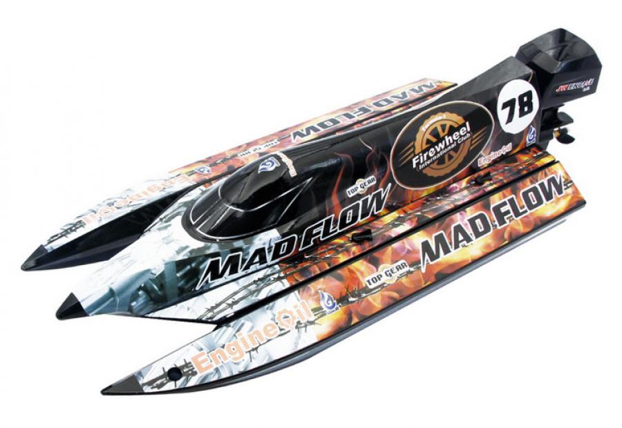 Mad Flow F1 Catamaran Brushless motor & Li-Po RTR