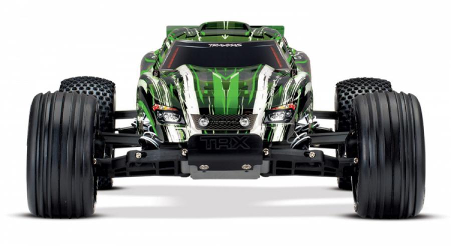 Traxxas Rustler 2WD 1/10 RTR TQ Green - With Batt/Charger TRX37054-1-GRN
