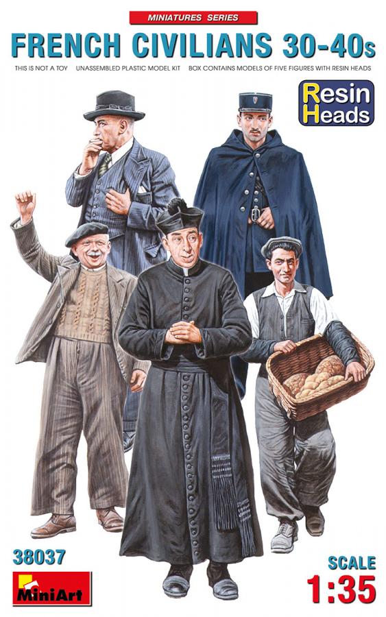 1:35 French Civilians '30-'40s