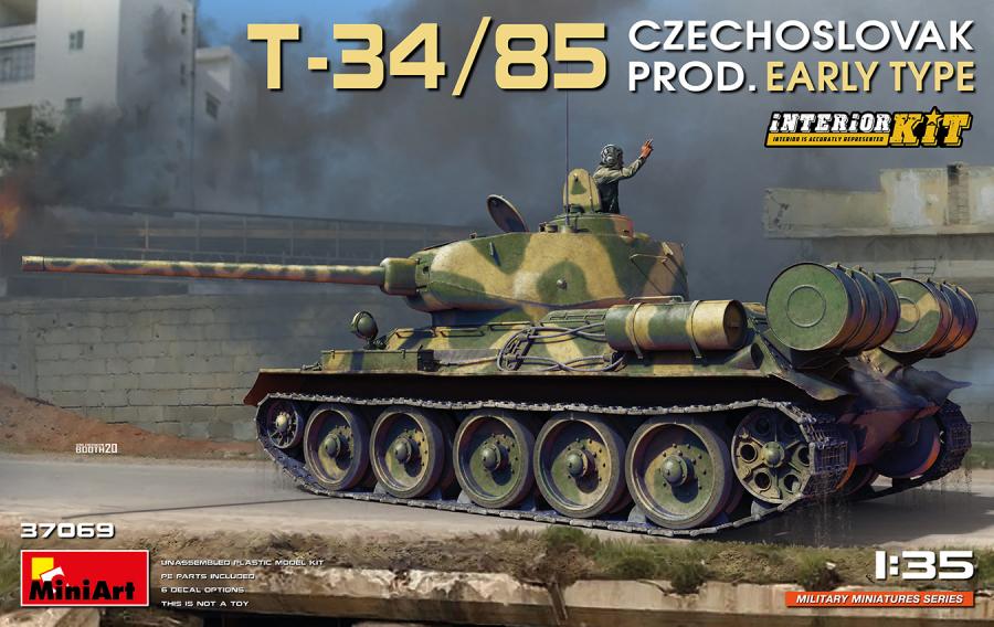 1:35 T-34/85 Czechoslovak Prod. Early
