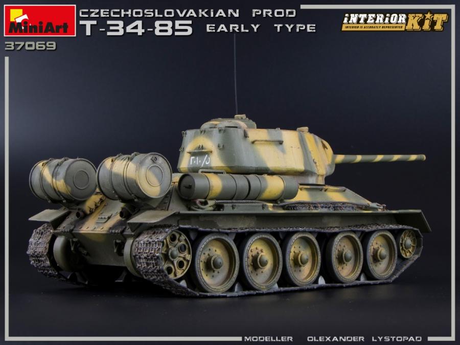 1:35 T-34/85 Czechoslovak Prod. Early