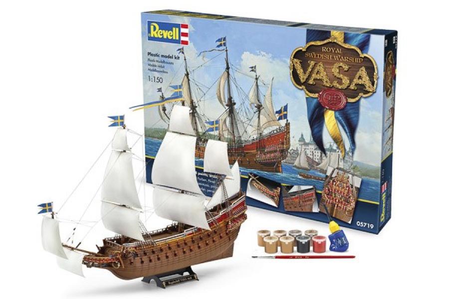 Revell 1:150 Gift-Set Swedish Warship Vasa