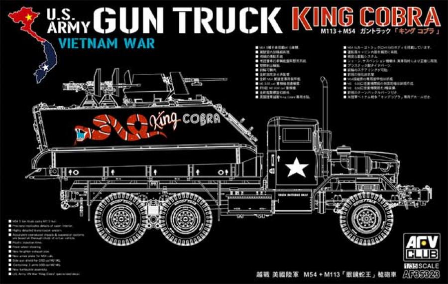 1/35 M113+M54A2 GUN TRUCK (Vietnam)