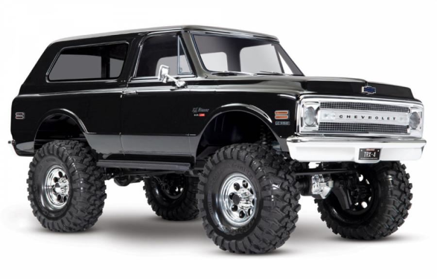 Traxxas Body Chevy Blazer Â´69 Black Complete TRX9112X