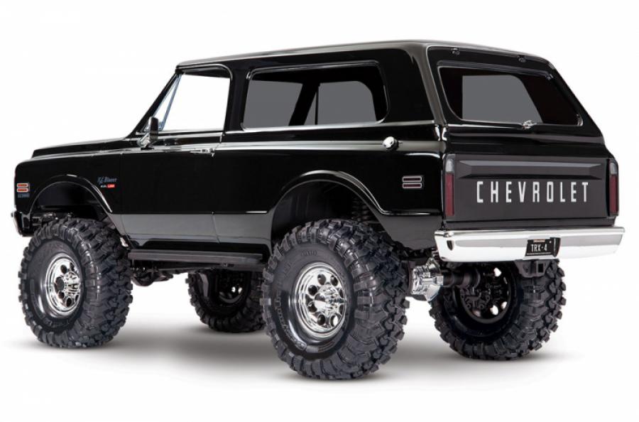 Traxxas Body Chevy Blazer Â´69 Black Complete TRX9112X