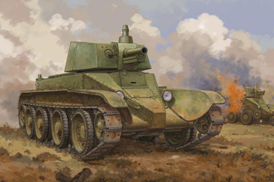 1:35 Soviet D-38 Tank