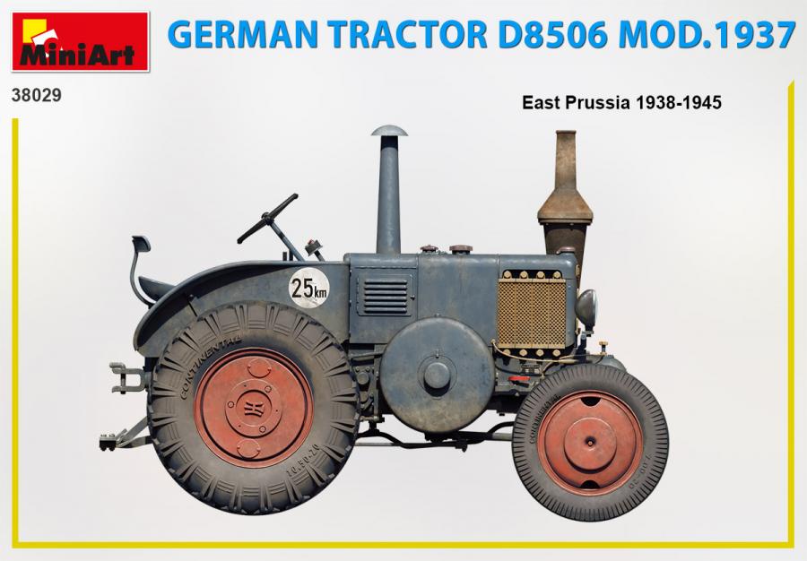 1:35 German Tractor D8506 Mod. 1937