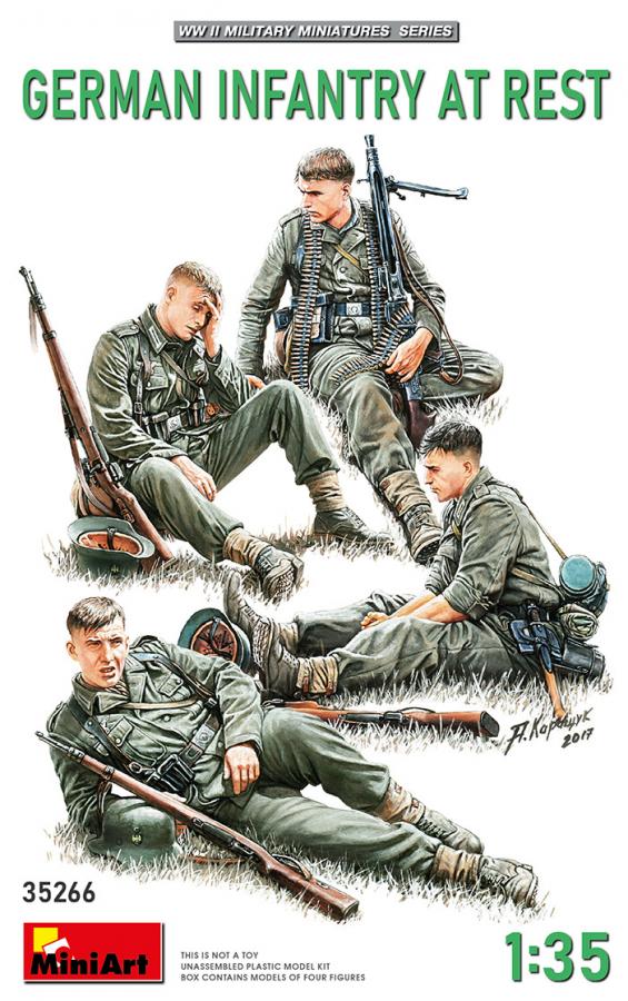 1:35 German Infantry at Rest