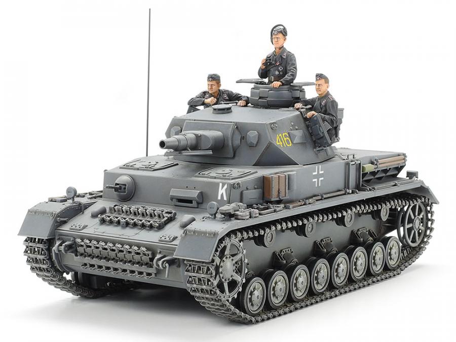 Tamiya 1/35 German Panzer IV Ausf. F pienoismalli
