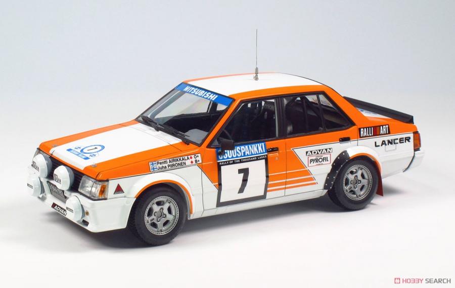 1:24 Mitsubishi Lancer Turbo 82 Rally of 1000 Lakes