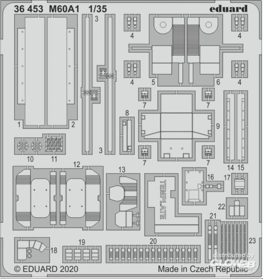 1:35 M60A1 PE set for Takom