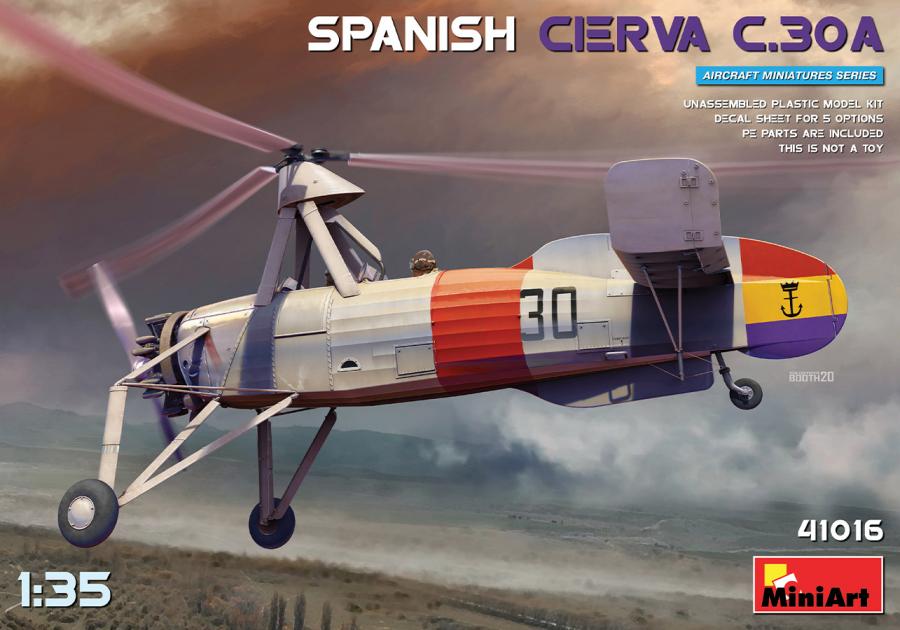 1:35 Spanish Cierva C.30A