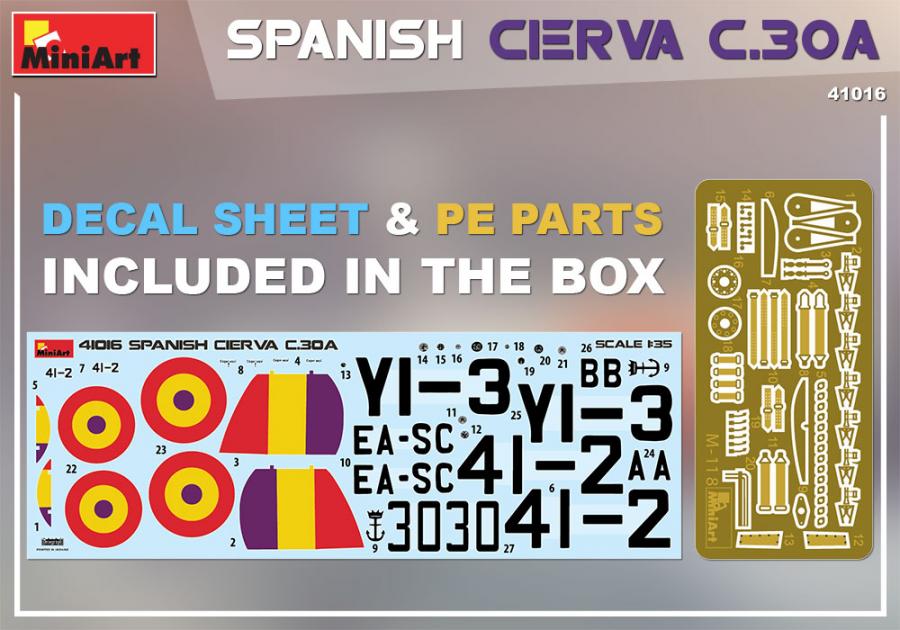 1:35 Spanish Cierva C.30A