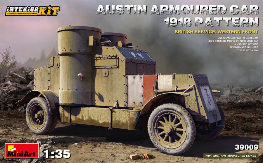 1:35 British Austin Armoured Car 1918
