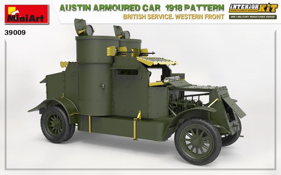 1:35 British Austin Armoured Car 1918