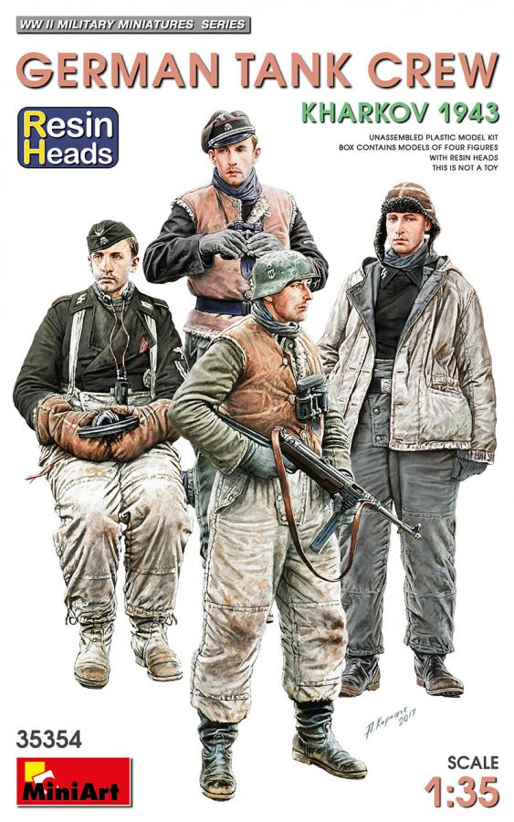 1:35 German Tank Crew, Kharkov 1943