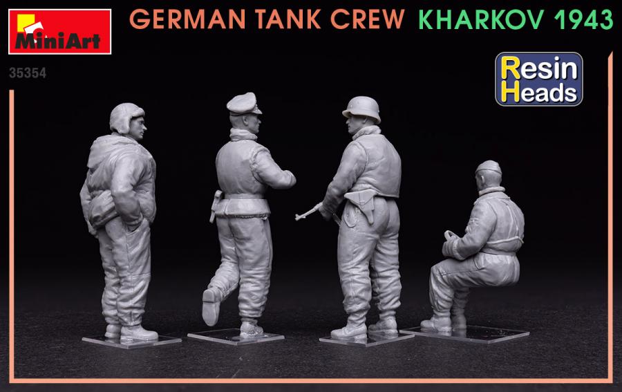 1:35 German Tank Crew, Kharkov 1943