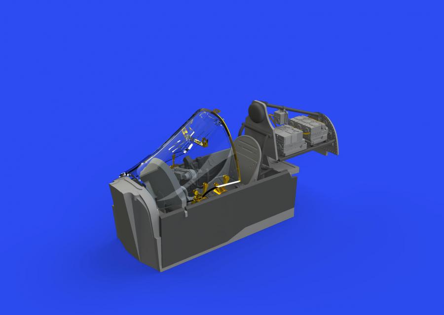 1:48 P-38H cockpit for Tamiya