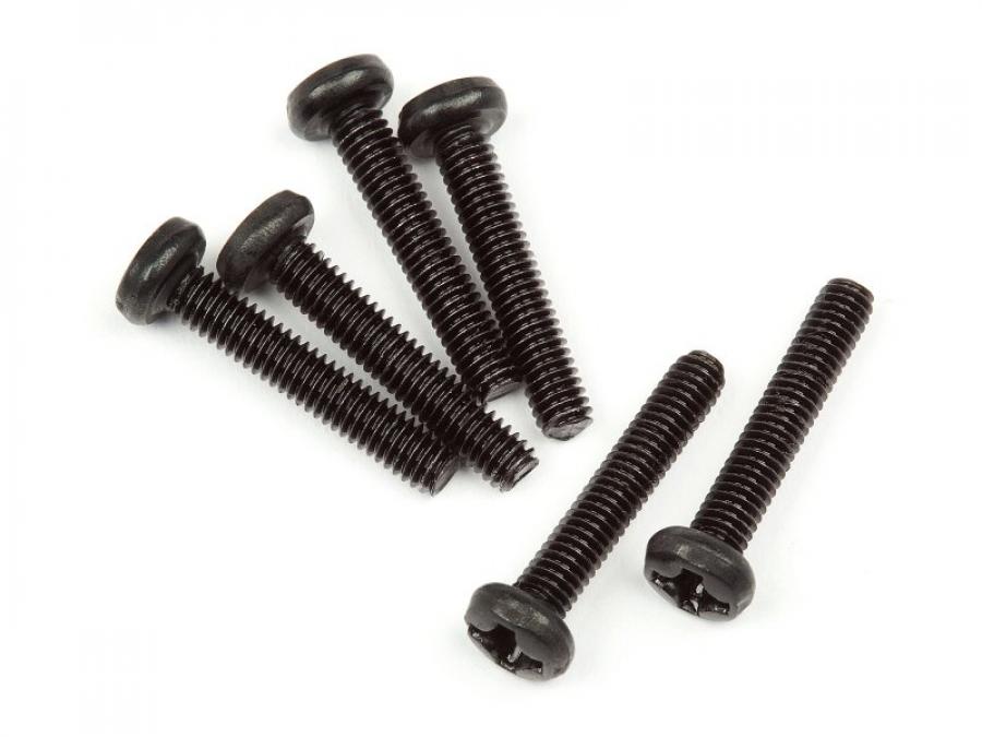 Button Head Screw M2.5 x 14mm 6Pcs