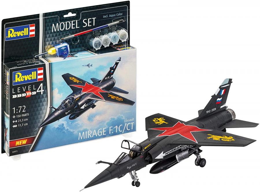 1:72 MODEL SET MIRAGE F-1 C / CT