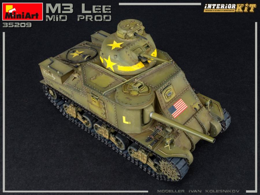 1:35 M3 Lee Mid Prod. Interior Kit