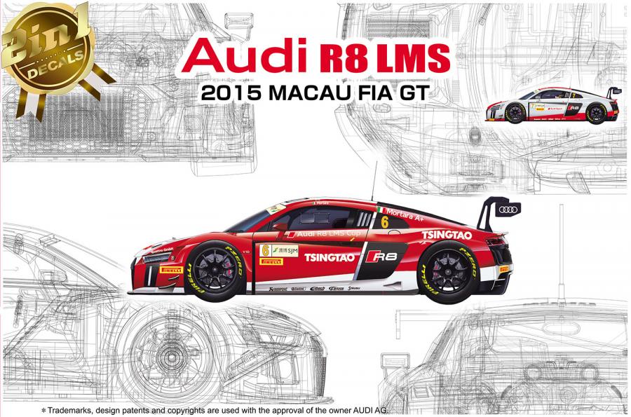 1:24 Audi R8 LMS Macau FIA GT 2015