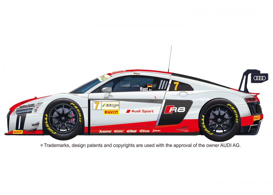 1:24 Audi R8 LMS Macau FIA GT 2015
