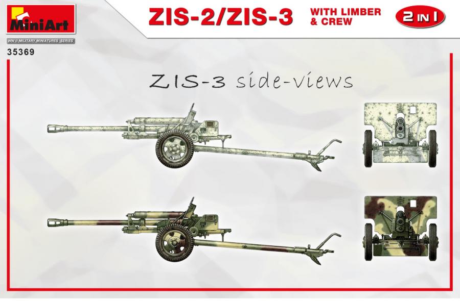 1:35 ZIS-2/ZIS-3 With LIMBER & CREW