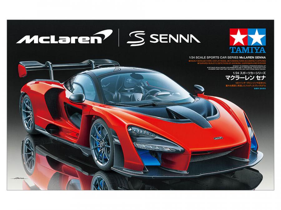 Tamiya 1/24 MCLAREN SENNA pienoismalli