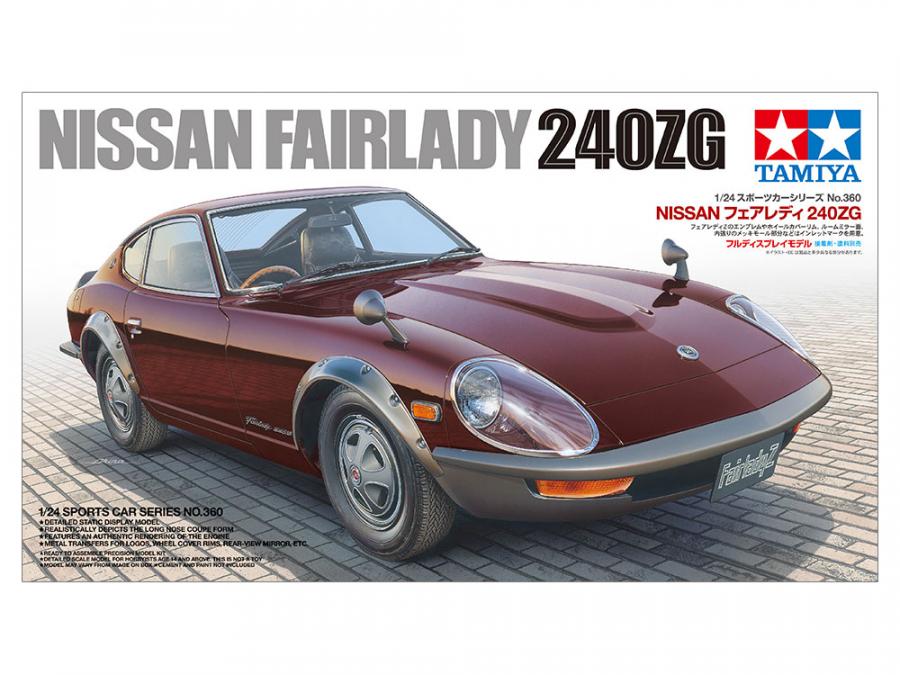 Tamiya 1:24 NISSAN FAIRLADY 240ZG pienoismalli