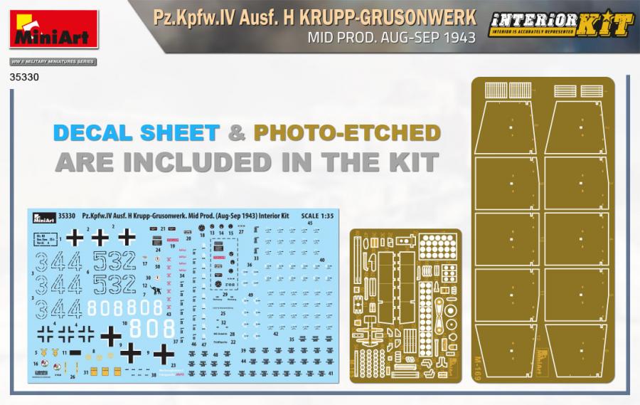1:35 Panzer IV Ausf. H Mid (Aug-Sep '43)
