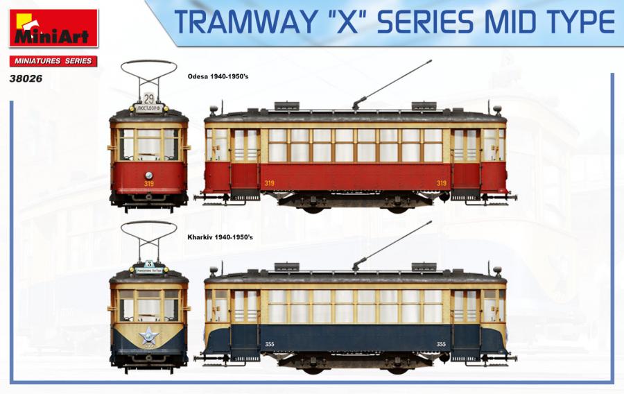 1:35 Tramway "X"-Series. Mid Type