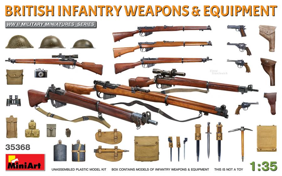 1:35 British Infantry Weapons &Equipment