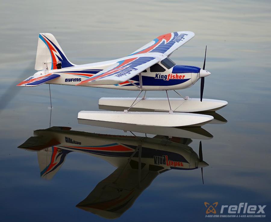 Kingfisher 1400mm with Float & Skis Reflex-Gyro PNP