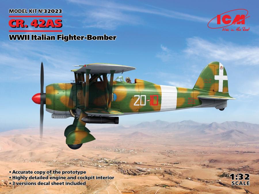 1:32 CR. 42AS, WWII Italian Fighter-Bomb
