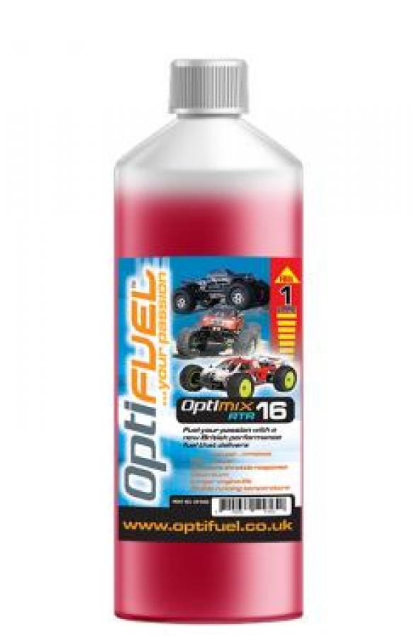 Polttoaine Optimix RTR Fuel 16% Nitro 15% Oil 1L