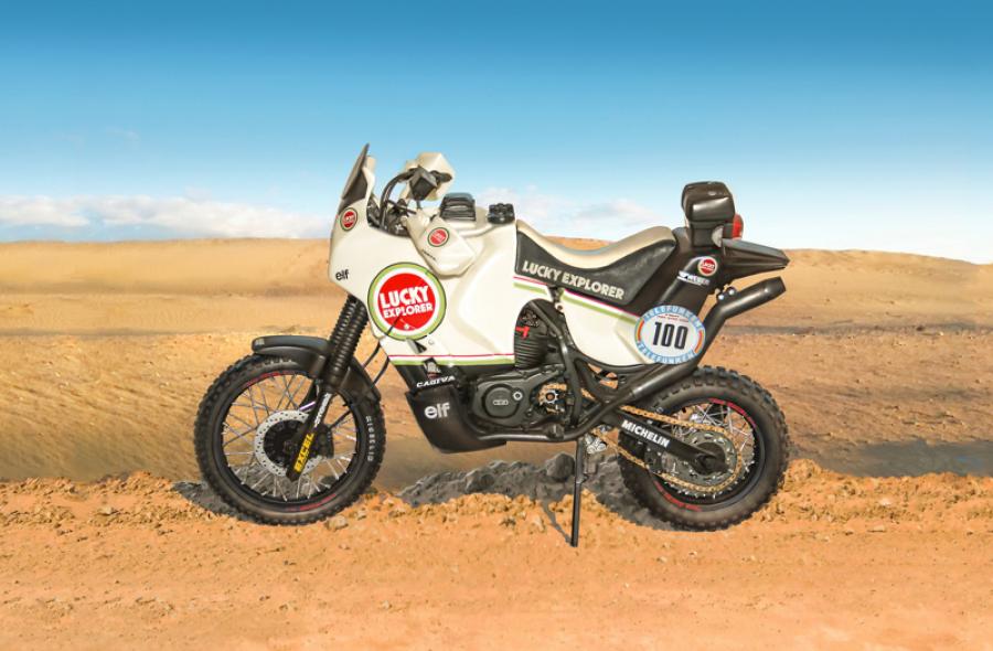 Italeri 1/9 CAGIVA ELEPHANT 850 PARIS-DAKAR '87