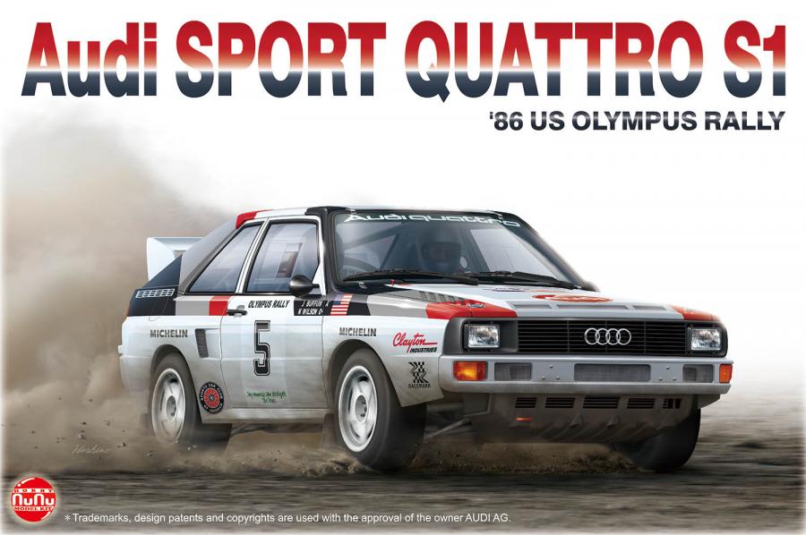 1:24 Audi Sport Quattro S1 '86 US OLYMPUS RALLY
