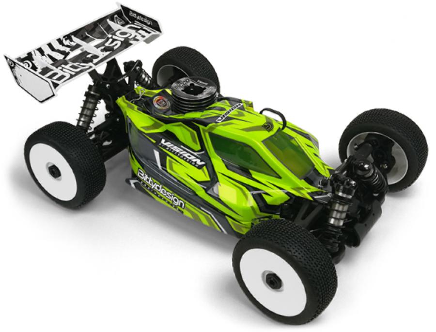 VISION clear 1/8 buggy body Xray XB8 2020 Pre-cut