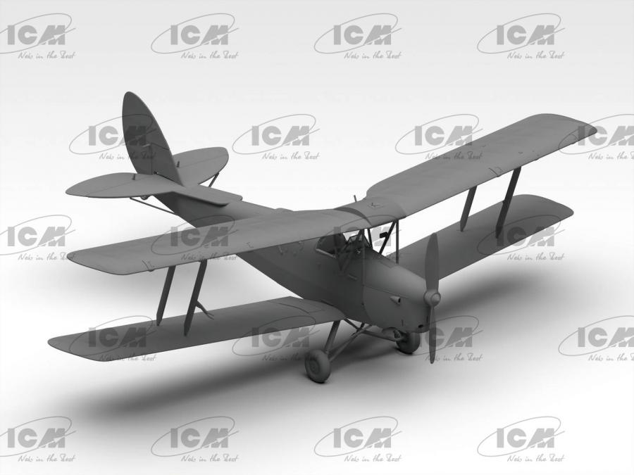 1:32 DH. 82A Tiger Moth with RAF figs.