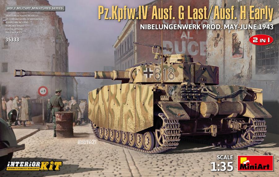 1:35 Panzer IV Ausf. G Last/  H Early