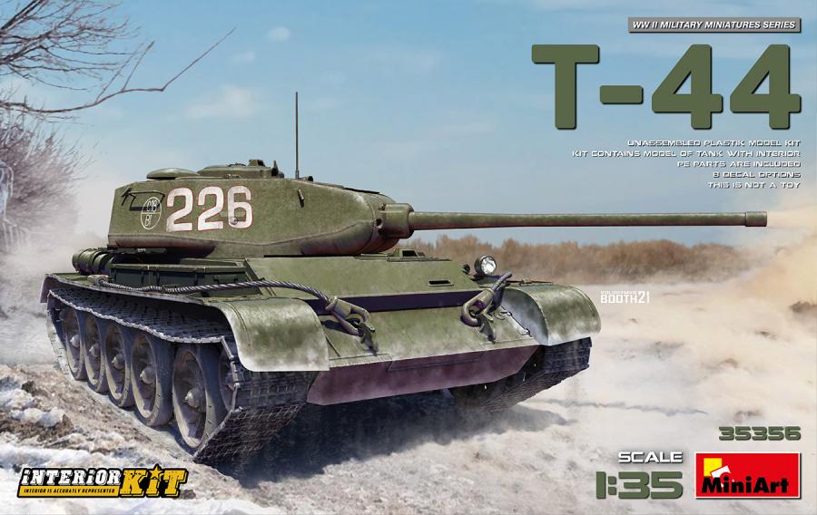 1:35 T-44 ( Interior Kit )