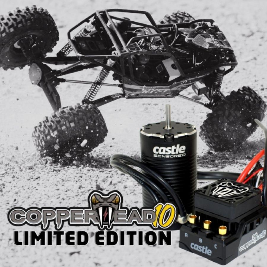 Copperhead 10 Limited Edition 1412-3200Kv Sensored Combo